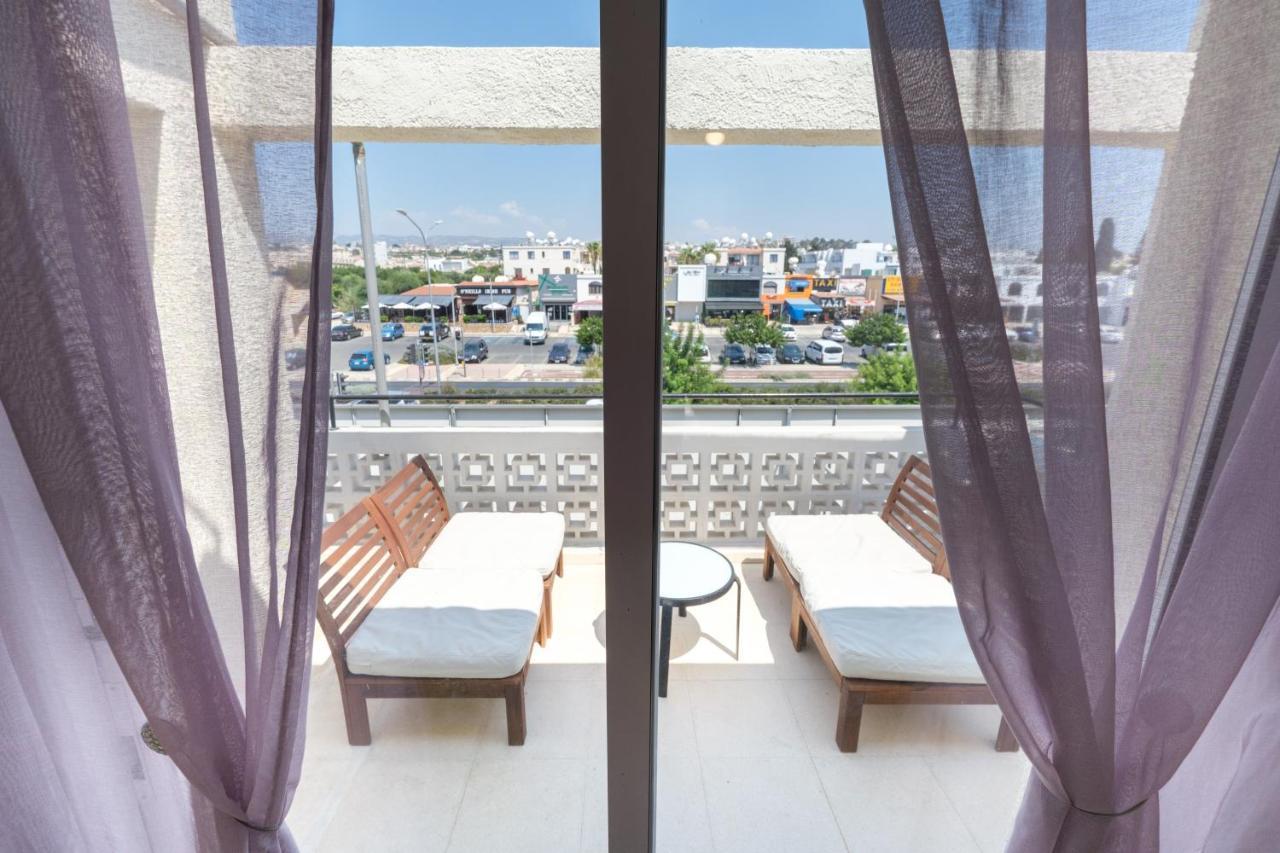 Seaview 3 Bedroom Kings Road Penthouse Paphos Buitenkant foto